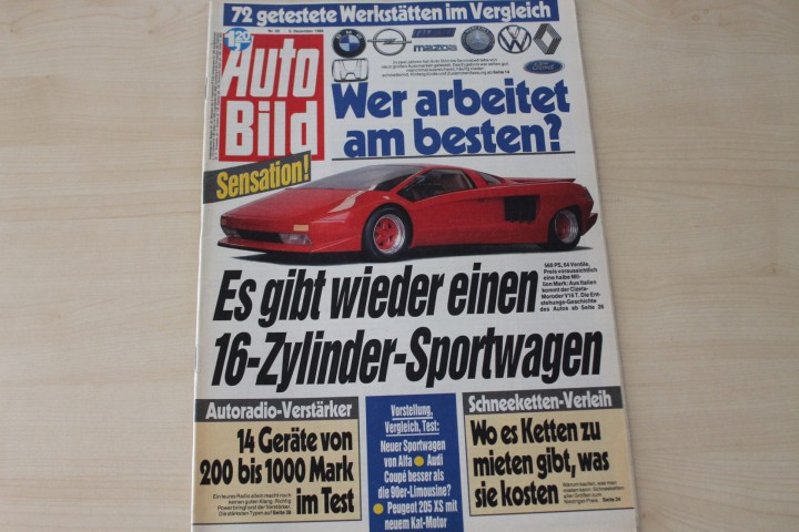 Deckblatt Auto Bild (49/1988)